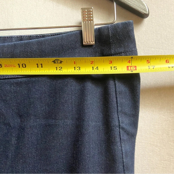 YOGA JEANS RACHEL SKINNY HIGH RISE PULL ON JEANS SZ 32 - Picture 14 of 15